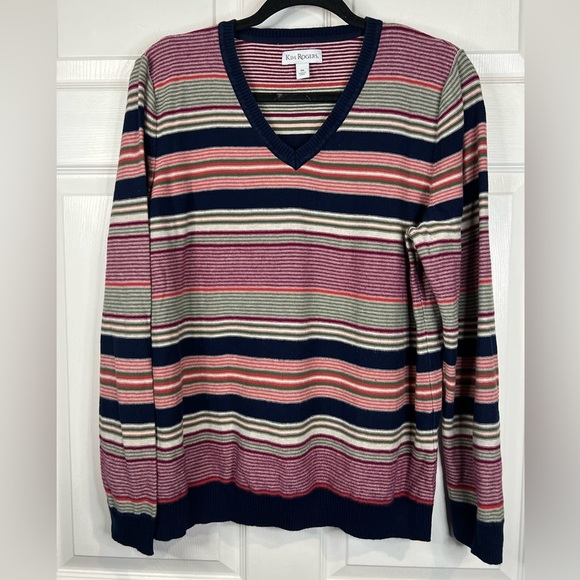 Kim Rogers Women’s Striped top - Multicolored - Size XL - Picture 1 of 6